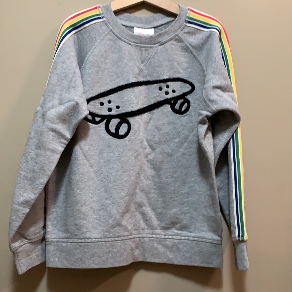 Boy’s Crewneck Sweatshirt In French Terry